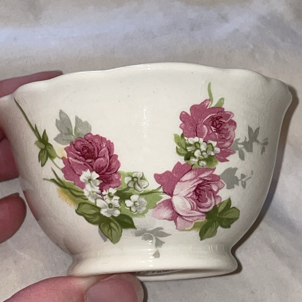 Royal Crownford‎ "Summer Memories" Ironstone Teacup Floral Pattern